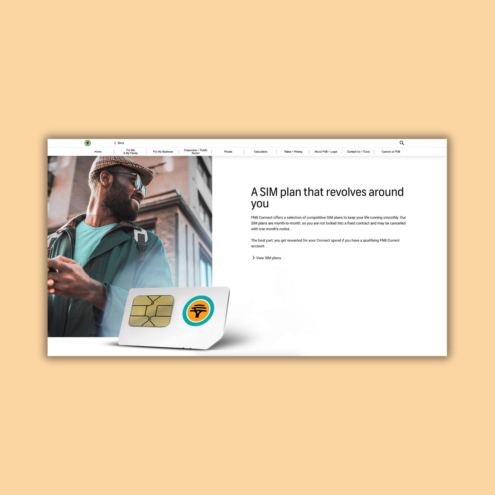 FNB Connect on Online Banking